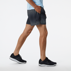 SHORT NEW BALANCE PRINT ACCELERATE 5IN H GRIS