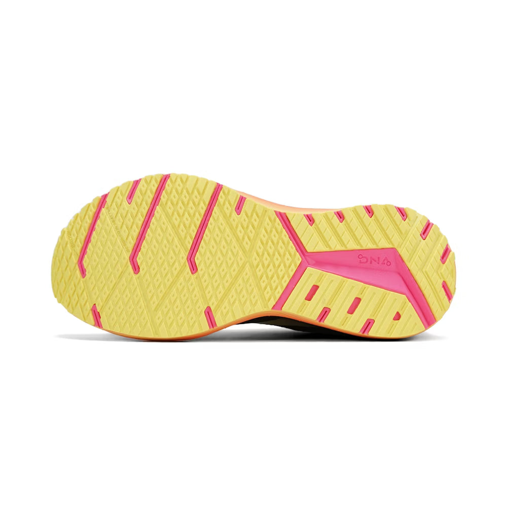 Brooks Revel 7 Black / Pink / Lemon Tonic