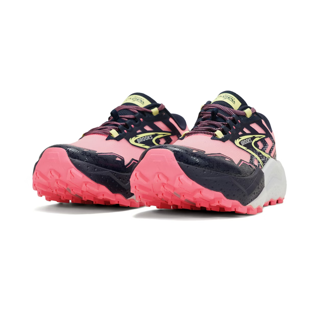 Brooks Caldera 7 Pink/Peacoat/Sunny Lime