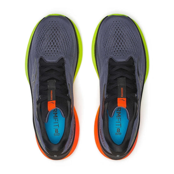 Saucony Ride 18 Shadow/Vizi Gris Fonce