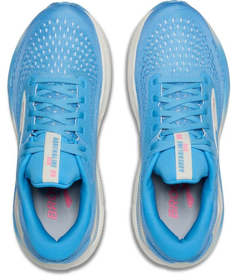Brooks Adrenaline GTS 24 Bonnie Blue / Grey / Pink