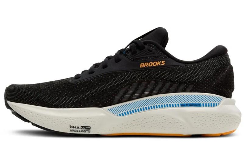 Brooks Adrenaline Gts 24 Black Ebony Cloissonne